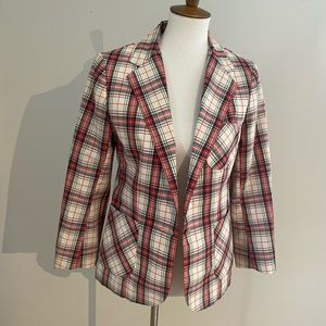Plaid Barclay Square Blazer